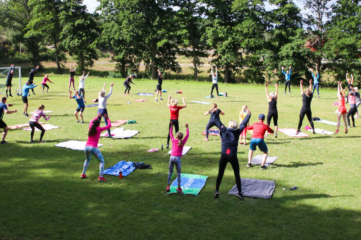 Tabata med Johanna Foto: Maria Joelsson