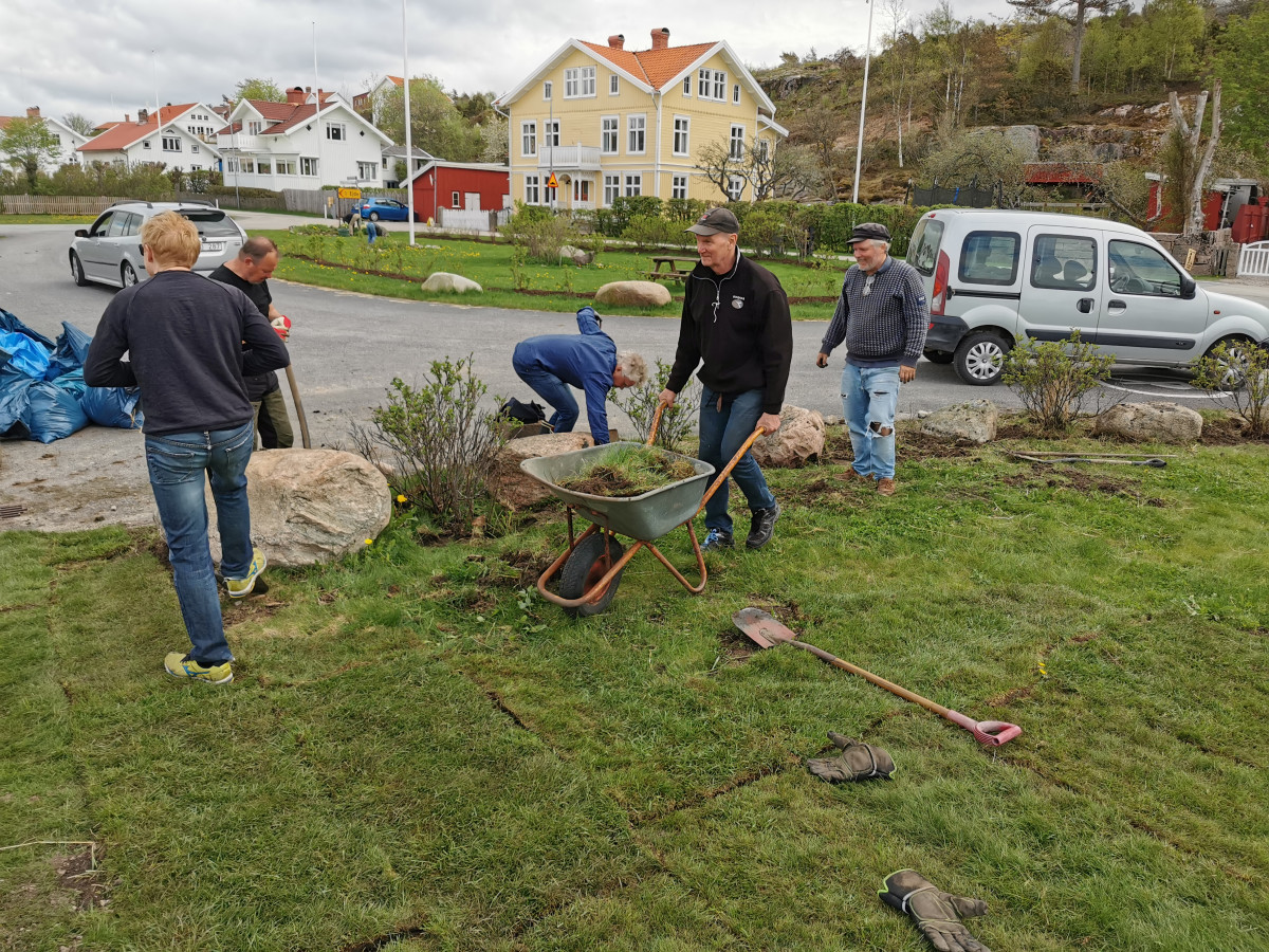 Rabattrensning: Foto: Lars Joelsson